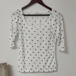 Old Navy Polka Dot Blouse